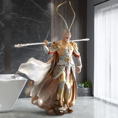 Life Size Monkey King Statue