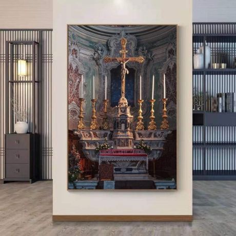 Temple of Christ Canvas Art - Image 2