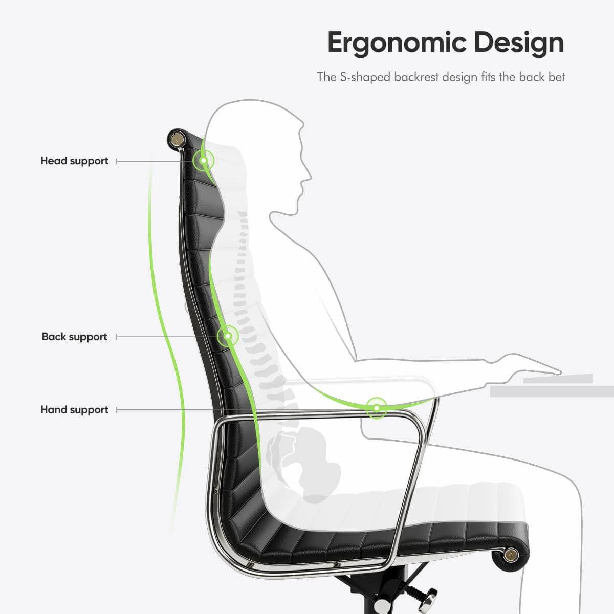 Eames Aluminum Group Office Chair Design Features