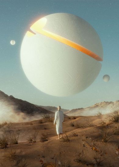 Planet Rocket Spaceship Astronaut Canvas Art - Image 11