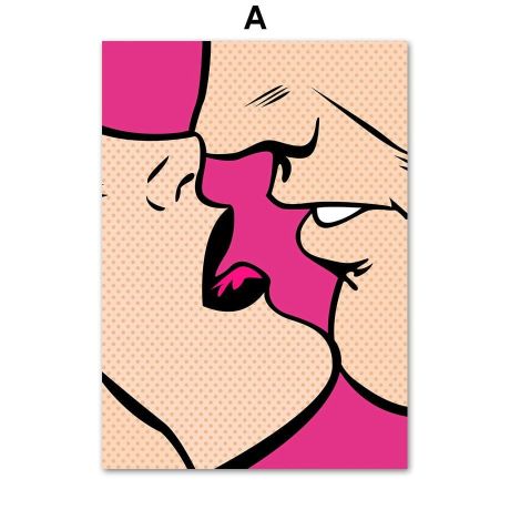 Gangster Romance Gallery Wall Canvas Art - Image 5