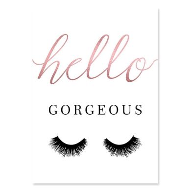 Hello Gorgeous Canvas Art - Image 6