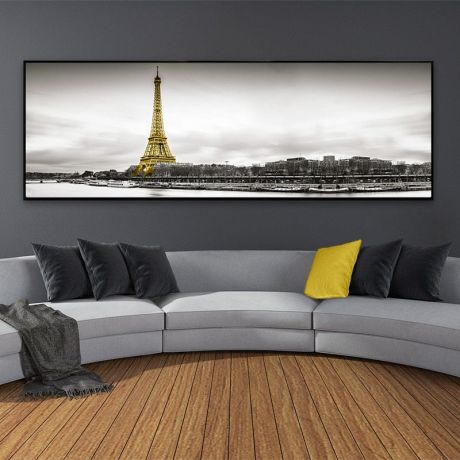 Eiffel Tower Paris Landscape Canvas Art - Image 2
