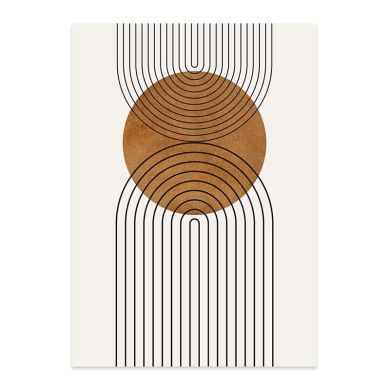 Mid Century Minimalist Gallery Wall Canvas Art - Image 7