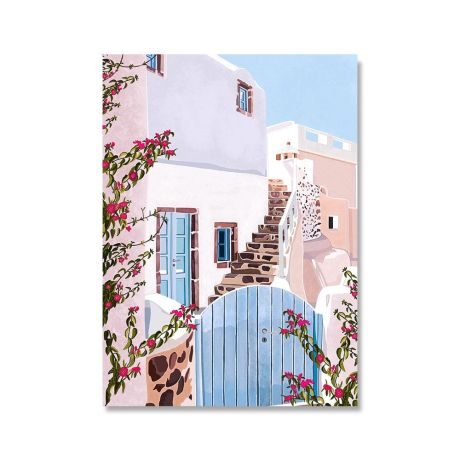 Travel Greek Posters Canvas Art - Image 6