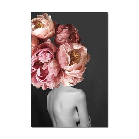 Flowers Bloom Canvas Art - Image 1