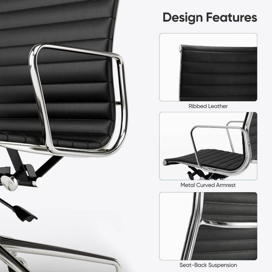 Eames Aluminum Group Office Chair Design Features