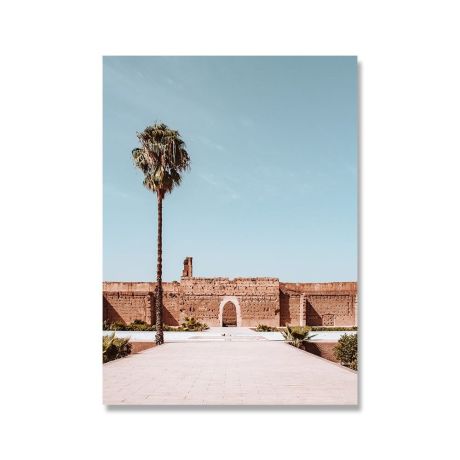 Marrakesh Architecture Canvas Art - Image 4