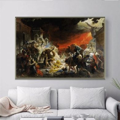 The Last Day of Pompeii Canvas Art - Image 2