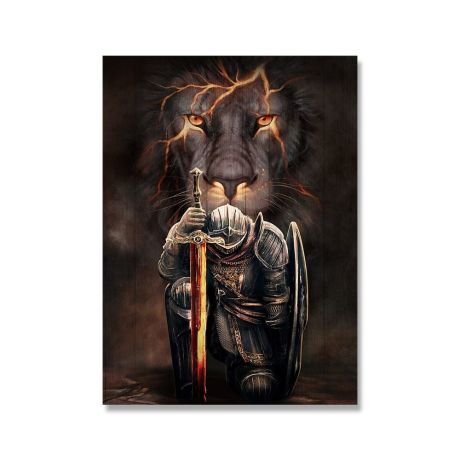 Crusader Canvas Art - Image 1