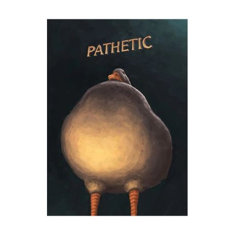 Pathetic Humor Duck Canvas Art - Image 5