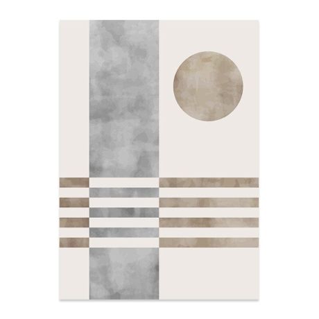 Minimalist Abstract Watercolor Canvas Art - Image 8