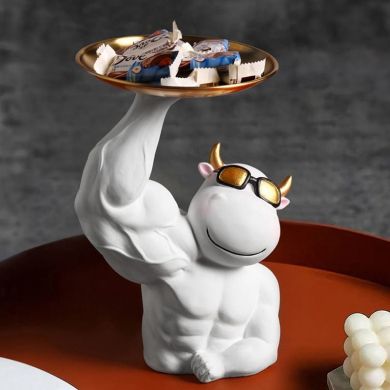 Hype Muscle Cow Figurine