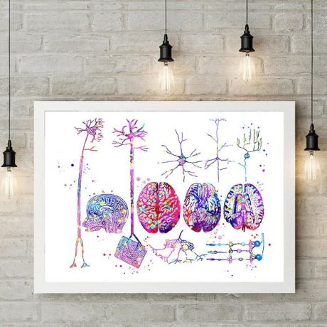 Modular Brain Canvas Art - Image 2
