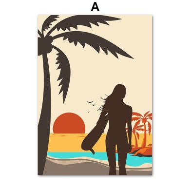 Summer Surf Canvas Art - Image 5
