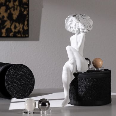 Pensive Beauty Lady Sculpture