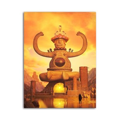 Babylon Architecture Aesthetic Canvas Art - Image 8
