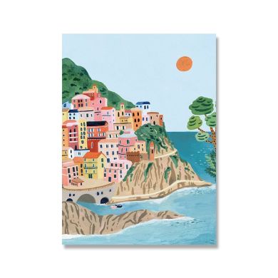 World's Travel Destination Canvas Art - Image 9