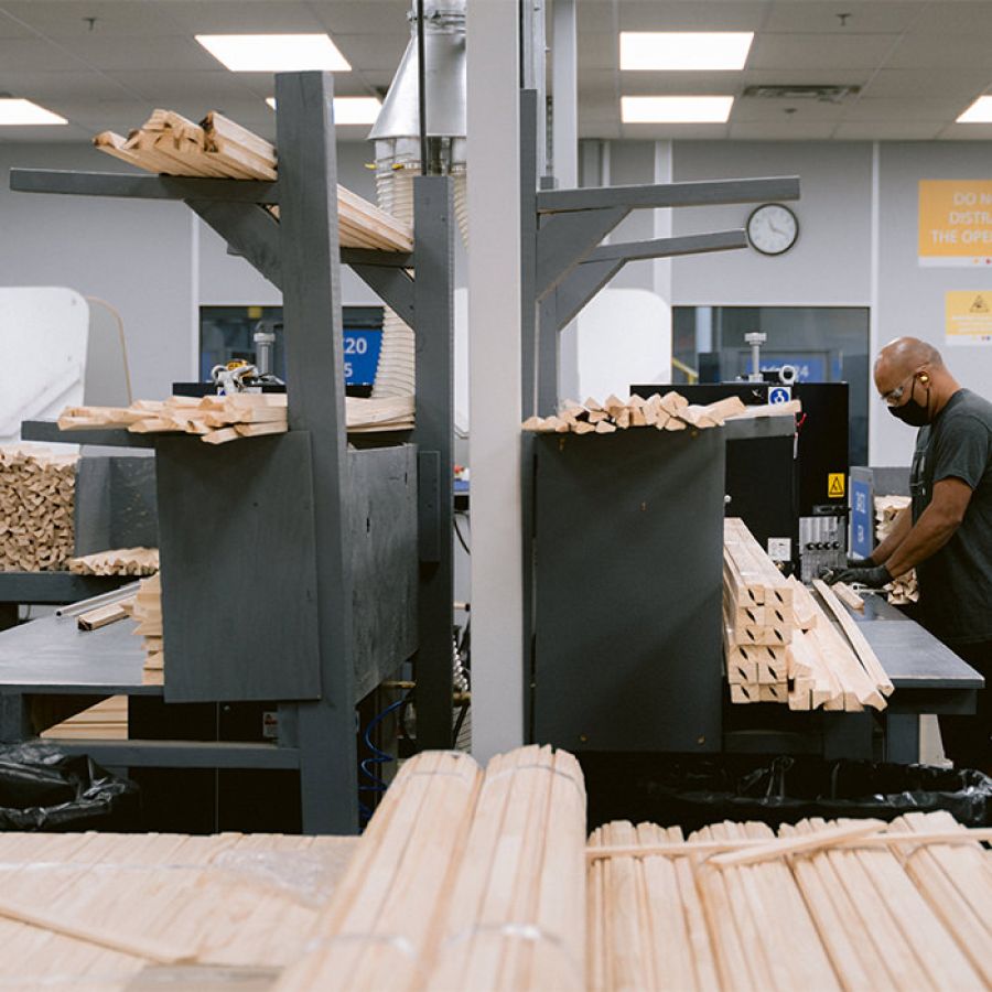Daedalus Designs Premium and Sustainable Wood Frame for Canvas Art