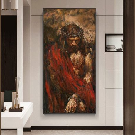 Jesus Christ Canvas Art - Image 2