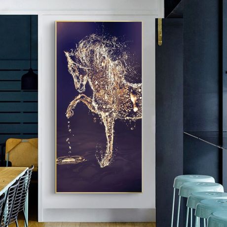 Horse Spirit Painting Canvas Art - Image 4