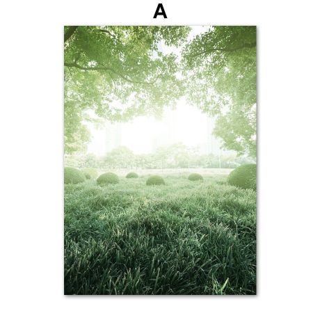 Dandelion Green Cactus Gallery Wall Canvas Art - Image 5