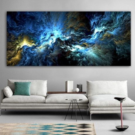 Thunder Sky Cloud Canvas Art - Image 2