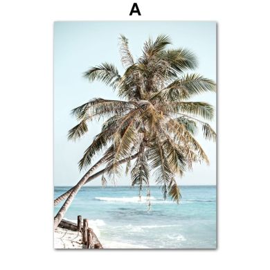Spring Beach Gallery Wall Canvas Art - Image 6
