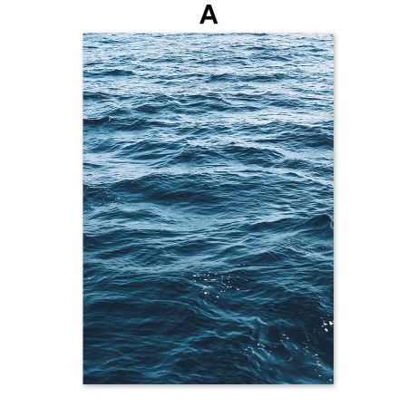 Whale Ocean Beach Waves Gallery Wall Canvas Art - Image 5