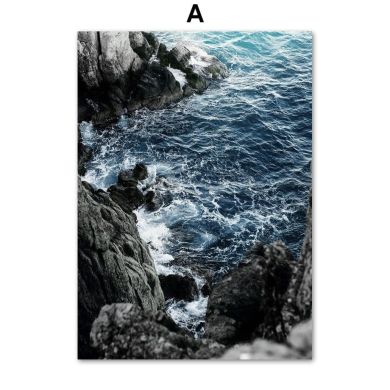 Seaside Reef Gallery Wall Canvas Art - Image 5