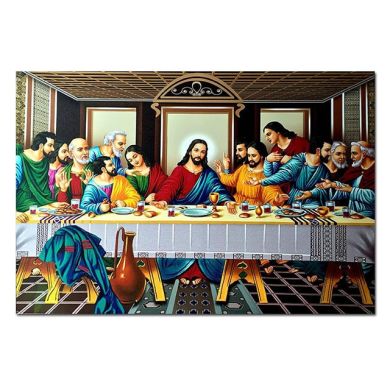 The Last Supper By Da Vinci Canvas Art - Image 1