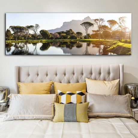 Beautiful Sunset Landscape Canvas Art - Image 2
