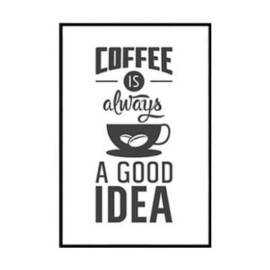 Coffee is Always a Good Idea Canvas Art - Image 8