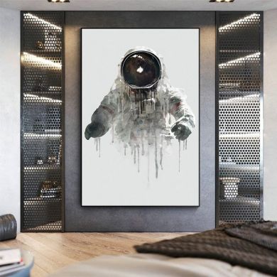 Void Astronaut Canvas Art - Image 2