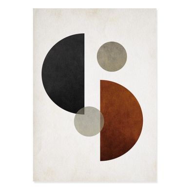 Weimar Circles Sketch Line Gallery Wall Canvas Art - Image 6