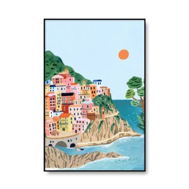 World's Renown Tourism Landscape Canvas Art - Image 1