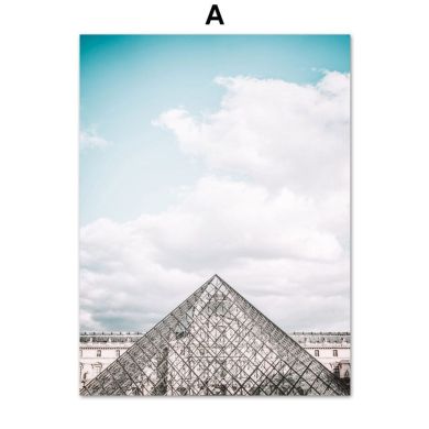 Paris Eiffel Tower Gallery Wall Canvas Art - Image 5