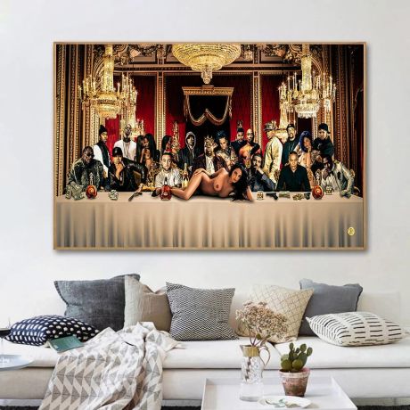 The Last Supper In West Coast Canvas Art - Image 3