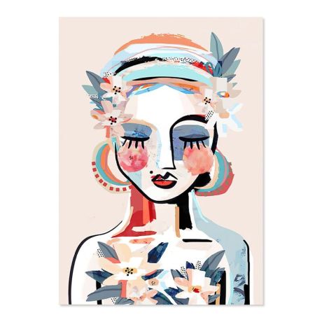 Boho Flower Market Canvas Art - Image 8