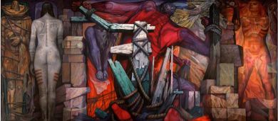 Mural Liberacion Canvas Art - Image 1