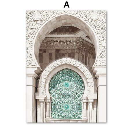 Eurasian Resort Architecture Canvas Art - Image 5