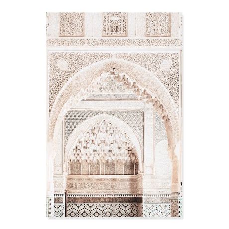 Moroccan Ancient Architecture Canvas Art - Image 6