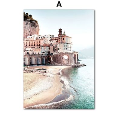 Venice Cappadocia Vacation Gallery Wall Canvas Art - Image 5