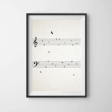 Musical Notation Sheet Canvas Art - Image 2