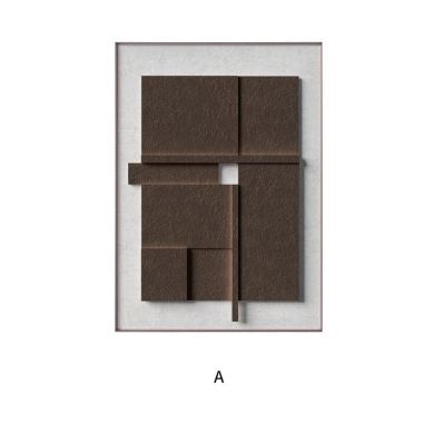 Nordic 3D Effect Geometric Canvas Art - Image 8