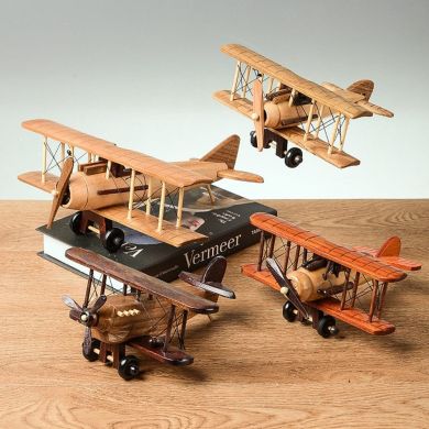 Retro Wooden Aircraft