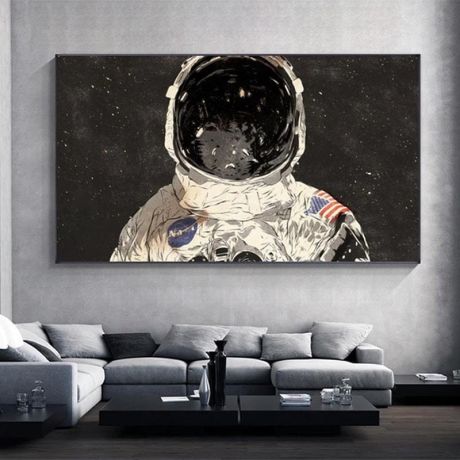 NASA Astronaut Canvas Art - Image 2
