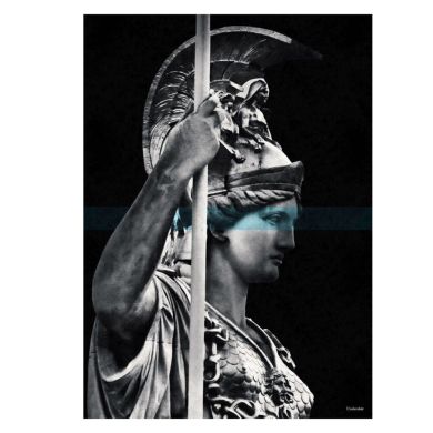 Ancient Figures Marble Sculpture Canvas Art - Image 14