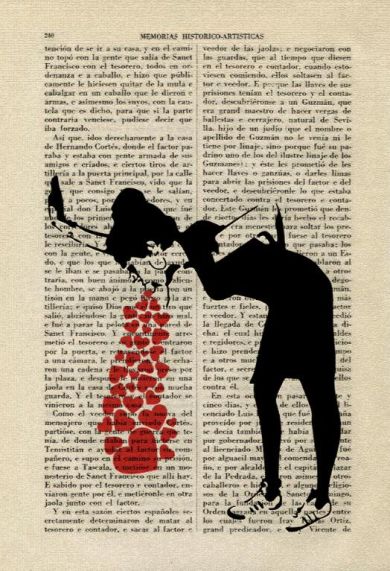 Girl Love Sick Canvas Art - Image 1