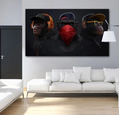 The Apes Canvas Art - Image 6